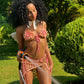 Dahlia Top - Peach Sorbet (made to order)