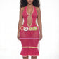 Palma Dress - Dragonfruit
