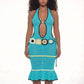 Palma Dress - Caribbean Blue