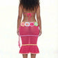 Palma Dress - Dragonfruit