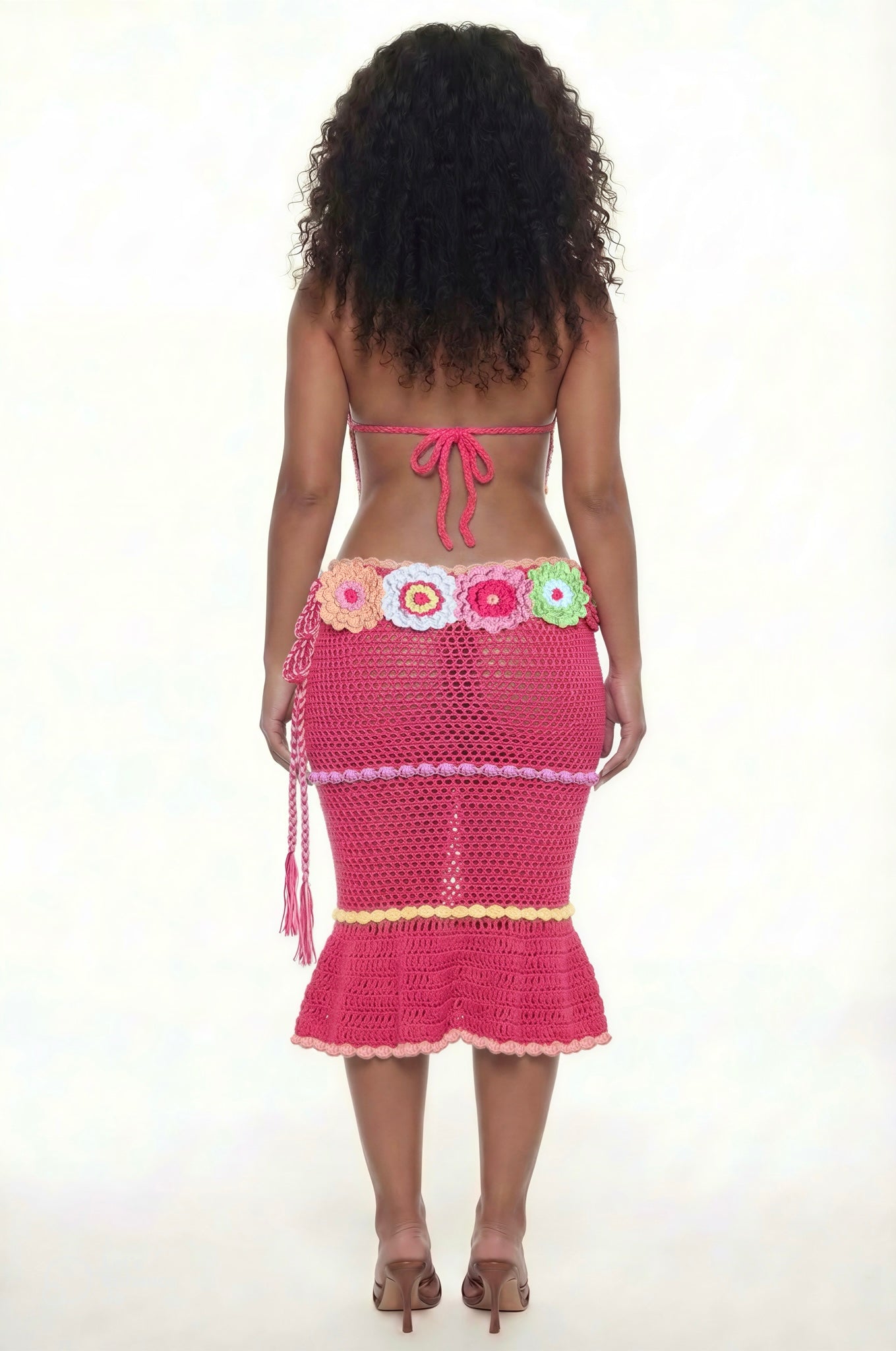 Palma Dress - Dragonfruit